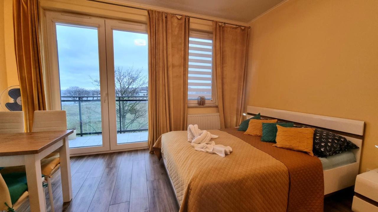 Apartament "Zloty Relaks" Tuz Przy Plazy Z Balkonem Z Widokiem Na Hel I Hamakami 푸크 외부 사진