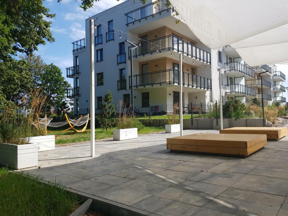 Apartament "Zloty Relaks" Tuz Przy Plazy Z Balkonem Z Widokiem Na Hel I Hamakami 푸크 외부 사진