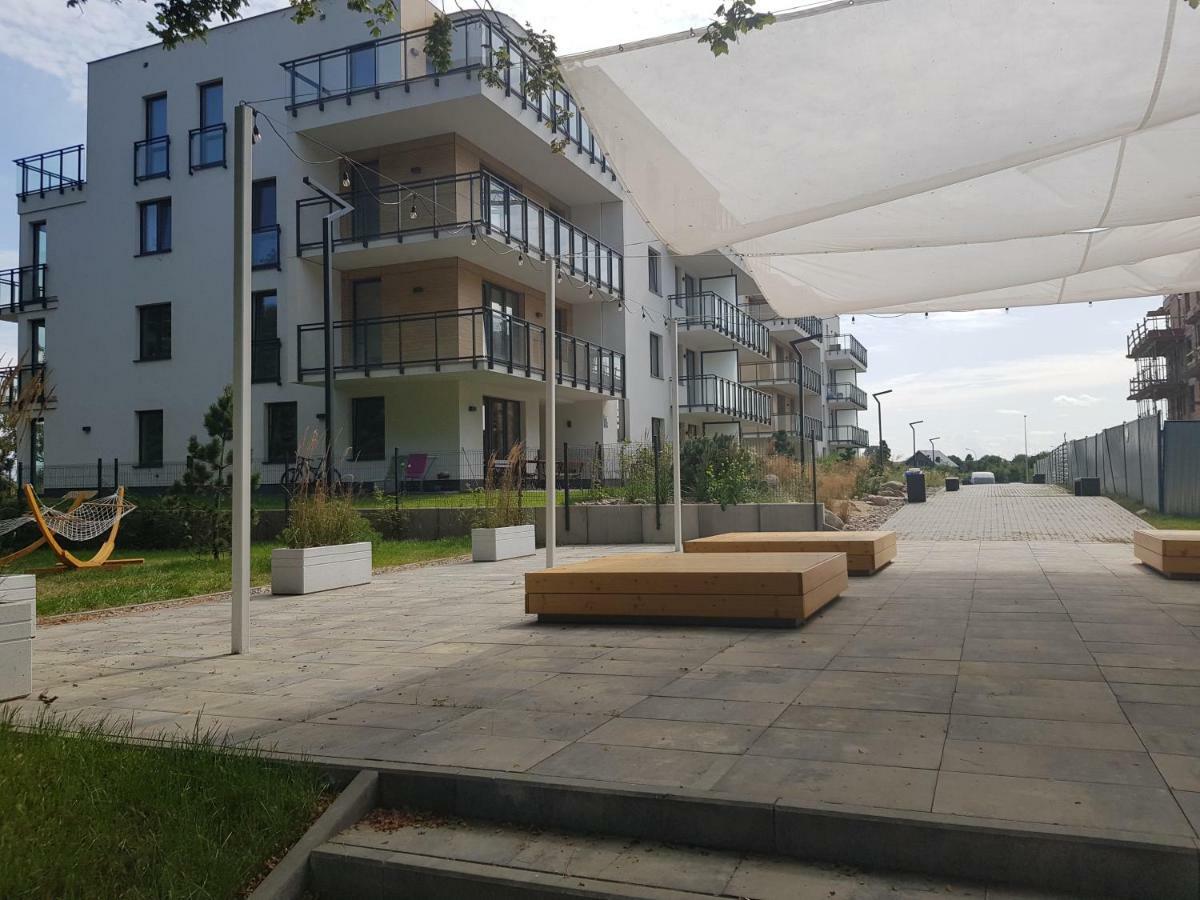 Apartament "Zloty Relaks" Tuz Przy Plazy Z Balkonem Z Widokiem Na Hel I Hamakami 푸크 외부 사진